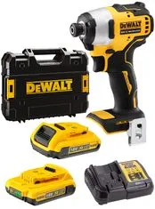 DeWalt Rázový ovládač aku. 18V 2x2Ah 190Nm