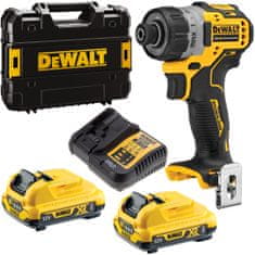 DeWalt Skrutkovač 12V BL 8 Nm 2x2Ah