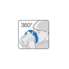 Manuka Health Detský hrnček Mini Magic NUK 360 ° s viečkom modrá