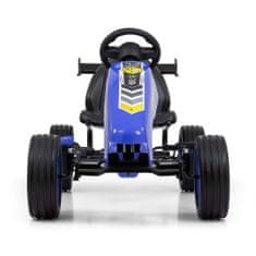 MILLY MALLY Detská šliapacia motokára Go-kart Rocket modrá