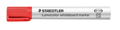 Staedtler Popisovač na bielu tabuľu "Lumocolor 351 B", červená, klinový hrot, 351 B-2