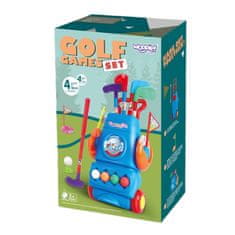 WOOPIE Golfový set + stojan na príslušenstvo na kolieskach