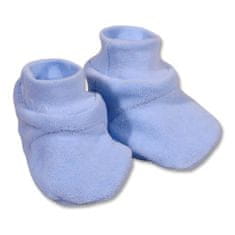 NEW BABY Detské papučky modré, vel. 62 (3-6m)
