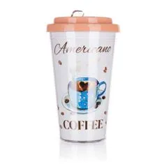 Banquet Banket Mune cestovanie dve -Walled Coffee 500 ml, Americano Coffee