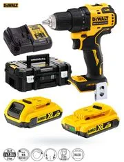 DeWalt 18V 65Nm 2x2Ah BRUSHLESS TSTAK skrutkovač