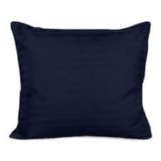 shumee Obliečka na vankúš z bavlneného saténu CIZGILI NAVY BLUE/50x60.