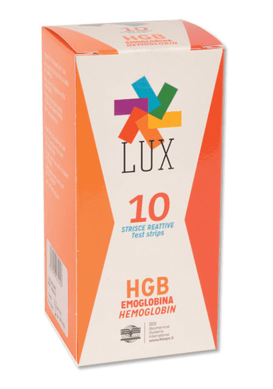 Gima Prúžky LUX pre meranie Hemoglobínu (10ks)