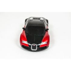 KIK KIK RC Auto Bugatti Veyron 1:24 červené