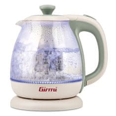 Girmi BL4105 Kettle + teapot 1100 Watt Cordless 1 L, CREAM-GREEN, BL4105 Kettle + teapot 1100 Watt Cordless 1 L, CREAM-GREEN