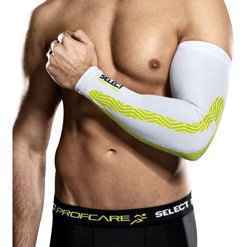 SELECT Kompresný rukáv Compression arm sleeves 6610 biela, Kompresný rukáv Compression arm sleeves 6610 biela | 506_WHITE | XL