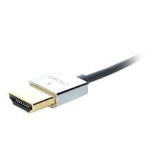 Lindy Kábel HDMI M/M 4.5m, Ultra High Speed+Eth UHD 2.0, 4K@60Hz, 10.2G, jednosmerný, Aktívny, Slim, Cromo