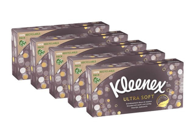 Kleenex hyg.vrec. PACK 5x Ultra Soft Box 5x64ks