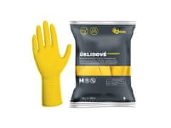 Espeon Upratovacie latexové rukavice ECONOMY 1 pár, nepudrované, žlté, 25 g; veľkosť: M