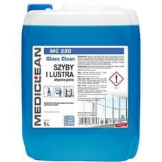 Mediclean Glass Clean MC220 na okná a zrkadlá - 5 l