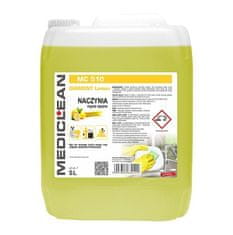 Mediclean Diament Lemon MC510 na ručné umývanie riadu s vôňou citrónu - 5 l