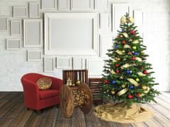 LAALU Vianočný stromček umelý DELUXE jedľa Bernard 120 cm so stojanom