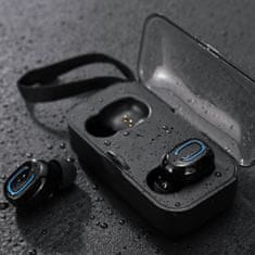 Sobex Bluetooth slúchadlá - T18S -headset s nabíjacím dokom