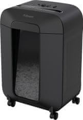 Fellowes skartovač LX 85/ křížový řez 4x40mm/ objem koše 19 l/ stupeň utajení P-4 (důvěrné)/ černý