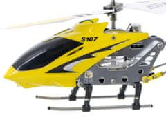 WOWO RC Vrtuľník SYMA S107G - Žltý RC Vrtuľník SYMA S107G s Diaľkovým Ovládaním