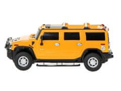 Ikonka RC auto Hummer H2 - licencia 1:24 žltá