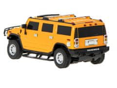 Ikonka RC auto Hummer H2 - licencia 1:24 žltá