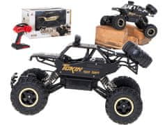 shumee Auto na diaľkové ovládanie RC Rock Crawler 1:12 4WD METAL black