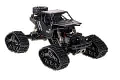 WOWO RC Rock Crawler 4x4 LHC012 - Čierne Auto na Diaľkové Ovládanie 2v1