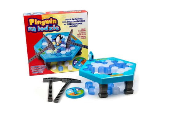 WOWO Penguin Trap ICE Game - Lucrum Games Penguin Trap ICE Game for Ages 3+