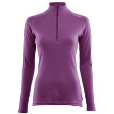 Aclima Funkčné tričko Aclima WarmWool mockneck Woman Sunset Purple