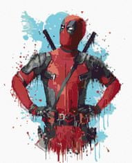 ZUTY Diamantové maľovanie - KRESLENÝ DEADPOOL YES 40x50 cm