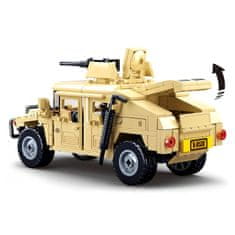 Sluban Army Model Bricks M38-B0837 Hummer bojový off road