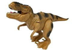 Dinosaurus Tyranosaurus Rex Nabíjateľný hnedý