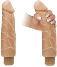 XSARA Velký vibrátor gelový penis s žilkami - 71062705