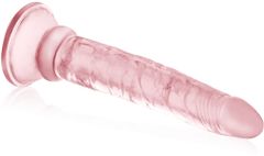 XSARA Tenké dildo, penis do análu i vagíny s přísavkou - 64527935