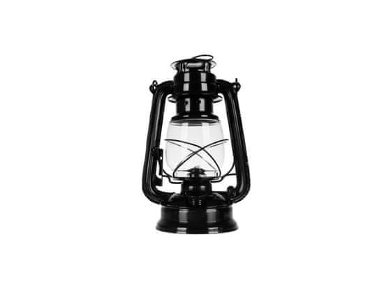 ISO 20683 Petrolejová lampa 24 cm čierna