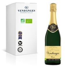 Vendanges Mademoiselle Classic Sparkling 0,75L (BIO) - Nealkoholické biele šumivé víno 0,0% alk.