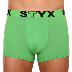 Styx Pánske boxerky športová guma zelené (G1069) - veľkosť S