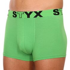Styx Pánske boxerky športová guma zelené (G1069) - veľkosť S