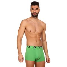 Styx Pánske boxerky športová guma zelené (G1069) - veľkosť L