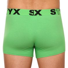 Styx Pánske boxerky športová guma zelené (G1069) - veľkosť L