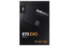 SAMSUNG 870 EVO 1TB SSD / 2,5" / SATA III / Interné