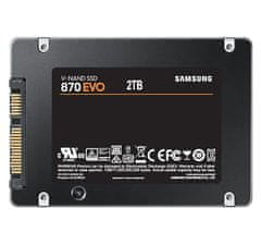 SAMSUNG 870 EVO 2TB SSD / 2,5" / SATA III / Interné