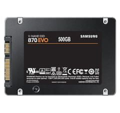 SAMSUNG 870 EVO 500GB SSD / 2,5 / SATA III / Interné
