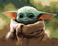 ZUTY Diamantové maľovanie - BABY YODA YES 40x50 cm