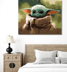 ZUTY Diamantové maľovanie - BABY YODA YES 40x50 cm