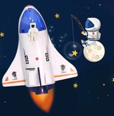 Luxma Astronautská raketa na výrobu mydlových bublín fh102