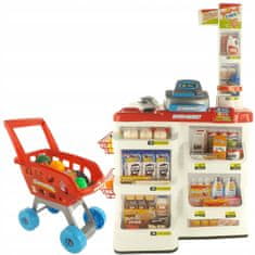 Luxma Supermarket obchod nákupný košík pokladňa hmotnosť 68801c