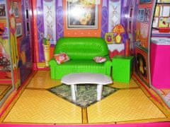 Luxma Skvelý domček pre bábiky + nábytok 6 izieb 6983