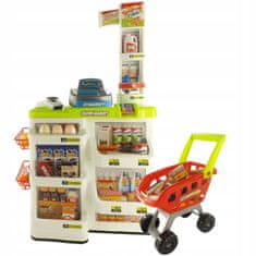 Luxma Supermarket shop nákupný košík pokladňa hmotnosť 668-03z