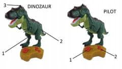 Luxma Dinosaur t-rex pilotné zvuky svetlo ide ny026b